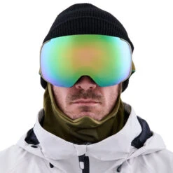 Anon M2 MFI With Spare Snowboardbrille Green/Prcv Variable Green + Prcv Pink Herren -Skiausrüstung anon m2 mfi spare 19172105300 03 gross