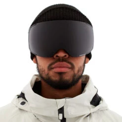 Anon M2 Polarized With Spare Skibrille Black/Polarized Smoke + Prcv Violet Herren -Skiausrüstung anon m2 polarized spare 19430100048 02 gross