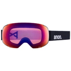 Anon M2 Polarized With Spare Skibrille Black/Polarized Smoke + Prcv Violet Herren -Skiausrüstung anon m2 polarized spare 19430100048 03 gross