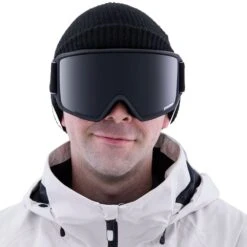 Anon M3 MFI Polarized Wwith Spare Snowboardbrille Black/Polarized Smoke + Prcv Violet Herren -Skiausrüstung anon m3 mfi polarized with spare 194311048 02 grossUqXzeREwKjthK