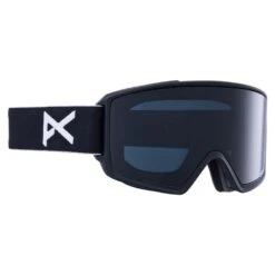 Anon M3 MFI Polarized Wwith Spare Snowboardbrille Black/Polarized Smoke + Prcv Violet Herren
