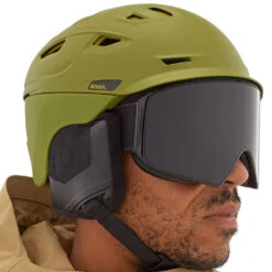 Anon Prime MIPS Skihelm Green Herren -Skiausrüstung anon prime mips green 17247105 301 03 gross
