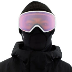 Anon WM1 MFI With Spare Wintersportbrille White/Prcv Cloudy Pink + Prcv Blue Damen -Skiausrüstung anon wm1 mfi spare 19176105102 02 gross