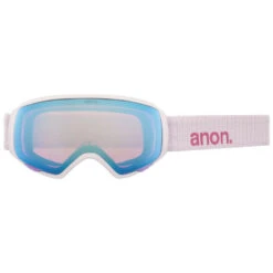 Anon WM1 MFI With Spare Wintersportbrille White/Prcv Cloudy Pink + Prcv Blue Damen -Skiausrüstung anon wm1 mfi spare 19176105102 04 gross