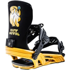 Bent Metal Axtion Snowboardbindung Blue/Yellow Herren -Skiausrüstung bent metal axtion blue yellow 21bn002 02 gross
