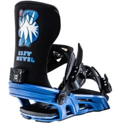 Bent Metal Axtion Snowboardbindung Blue/Yellow Herren -Skiausrüstung bent metal axtion blue yellow 21bn002 03 gross