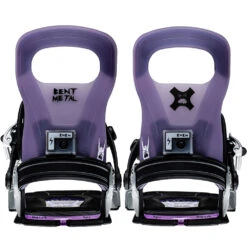 Bent Metal Logic Snowboard-Bindung Purple Herren -Skiausrüstung bent metal logic purple 21bn004 02 gross