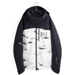 Burton [ak] Gore-Tex Embark Wintersportjacke True Black/Powder Pillows (Pow Pow) Damen -Skiausrüstung burton ak gore tex embark jacket 10010108003 04 gross