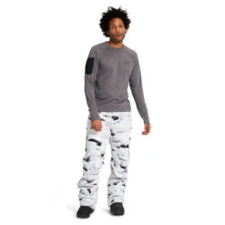Burton [ak] Swash Skihose Powder Pillows Herren -Skiausrüstung burton ak gore tex swash pant 10022108961 02 grossY8JdIZCA6qDeR