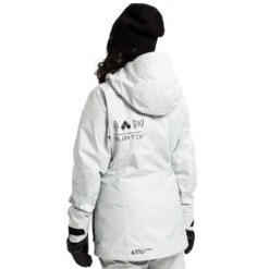 Burton [ak] Gore-Tex Upshift Winterjacke Solution Dyed Light Gray Damen -Skiausrüstung burton ak gore tex upshift jacket 21282101020 02 grossI3BBds79LtlMS