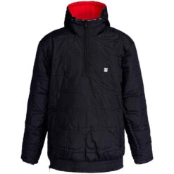 DC Transition Reversible Wendejacke Racing Red Herren -Skiausrüstung dc transition reversible adyk03130 rqr7 02 gross