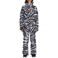 DC Vanguard Jumpsuit Schneeanzug Zebra White Damen