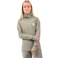 Eivy Icecold Gaiter Rib Funktionsshirt Faded Oak Damen