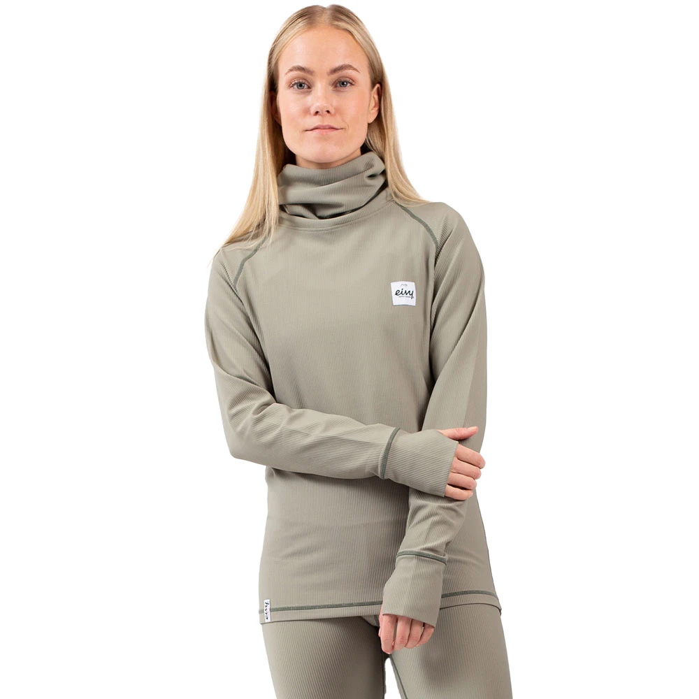 Eivy Icecold Gaiter Rib Funktionsshirt Faded Oak Damen 1 Eivy Icecold Gaiter Rib Funktionsshirt Faded Oak Damen