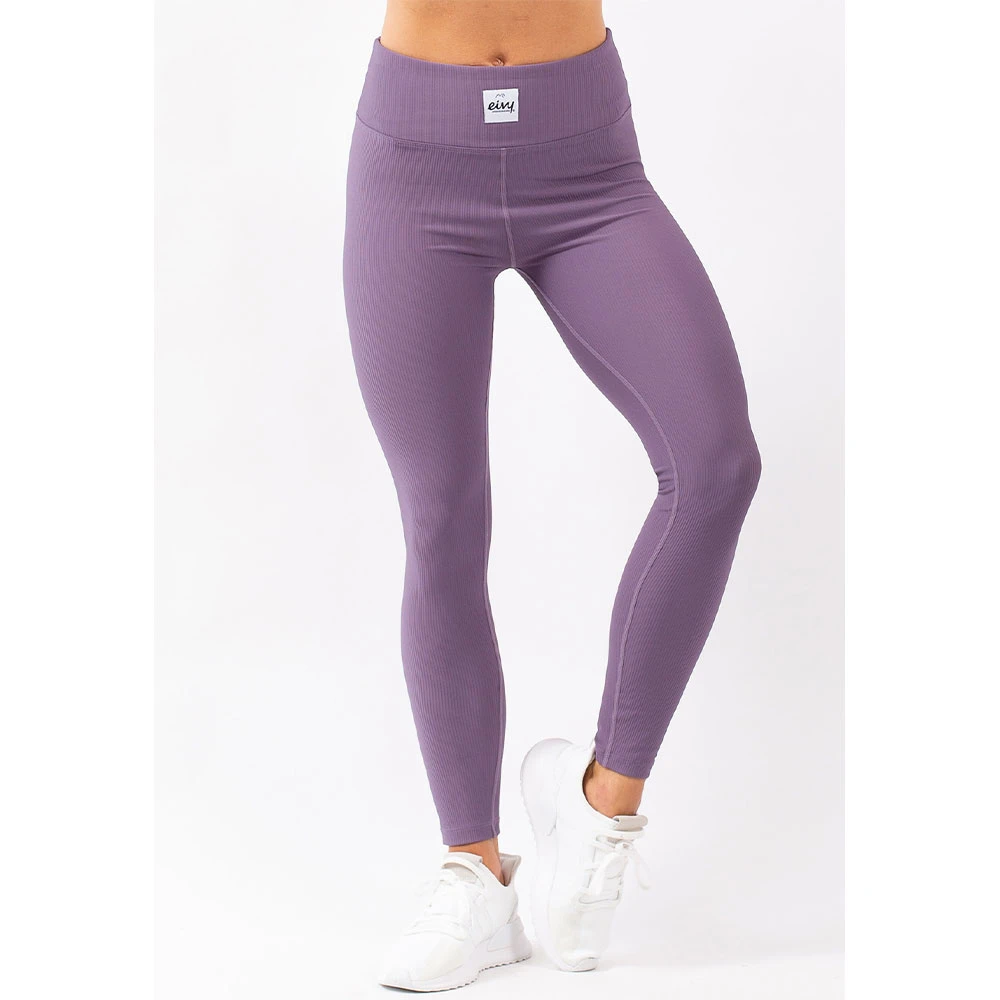 Eivy Icecold Rib Tights Leggings Deep Purple Damen 2 Eivy Icecold Rib Tights Leggings Deep Purple Damen – Bild 2