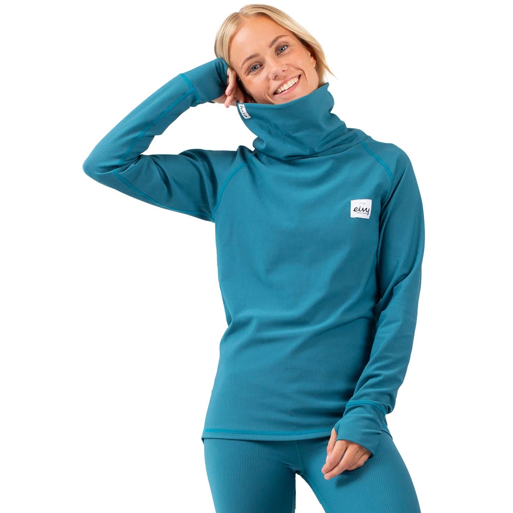Eivy Icecold Rib Langarmshirt Deep Sea Damen 1 Eivy Icecold Rib Langarmshirt Deep Sea Damen