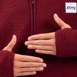 Eivy Redwood Sherpa Jacket Funktionsjacke Wine Damen -Skiausrüstung eivy redwood sherpa jacket 6221190222 6005 03 gross