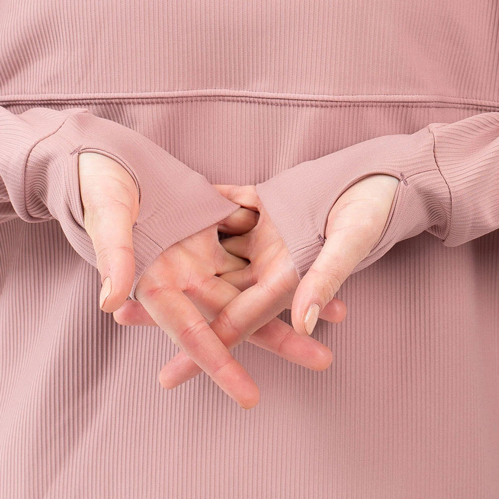 Eivy Venture Rib Langarmshirt Faded Woodrose Damen 3 Eivy Venture Rib Langarmshirt Faded Woodrose Damen – Bild 3