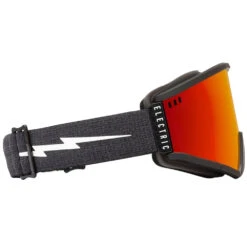 Electric Roteck Snowboardbrille Static Black/Auburn Red Damen, Herren -Skiausrüstung electric roteck static eg3222103 auburn 02 gross
