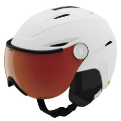 Giro Essence MIPS Vivid Skihelm Matte White/Vivid Copper Damen -Skiausrüstung giro essence mips 24015901X white vivid copper 01 grosskOqPPYsxsKKlo