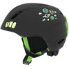 Giro Launch Skihelm Matte Black/Bright Green Alien Kinder