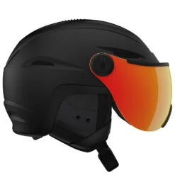 Giro Vue MIPS Vivid Schneehelm Matte Black/Vivid Ember Damen, Herren -Skiausrüstung giro vue mips vivid 24015700x black vivid ember 03 gross