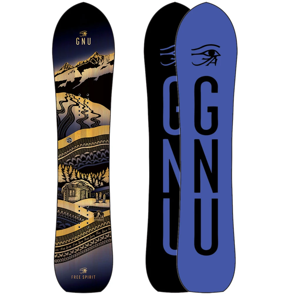 Gnu Free Spirit Snowboard Damen 1 Gnu Free Spirit Snowboard Damen