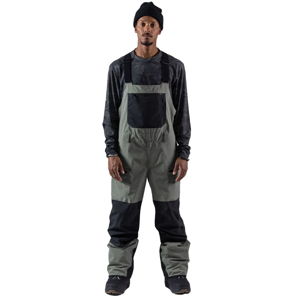 Jones Mountain Surf Bib Schneehose Herb Green Herren 1 Jones Mountain Surf Bib Schneehose Herb Green Herren