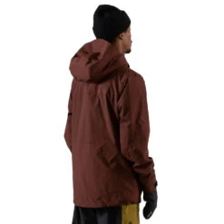 Jones Mountain Surf Schneejacke Vulcan Red Herren -Skiausrüstung jones mountain surfer jacket J23jkmts vulcan red 03 gross