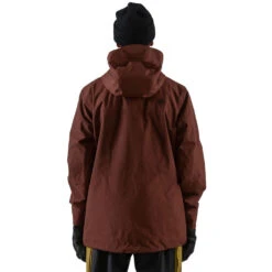 Jones Mountain Surf Schneejacke Vulcan Red Herren -Skiausrüstung jones mountain surfer jacket J23jkmts vulcan red 04 gross