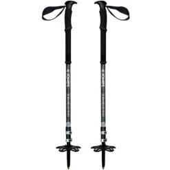 Jones Talon Pro Carbon-Teleskopstöcke Black Damen, Herren