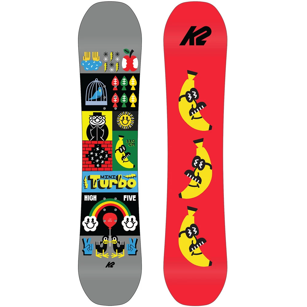 K2 Mini Turbo Snowboard Kinder 1 K2 Mini Turbo Snowboard Kinder
