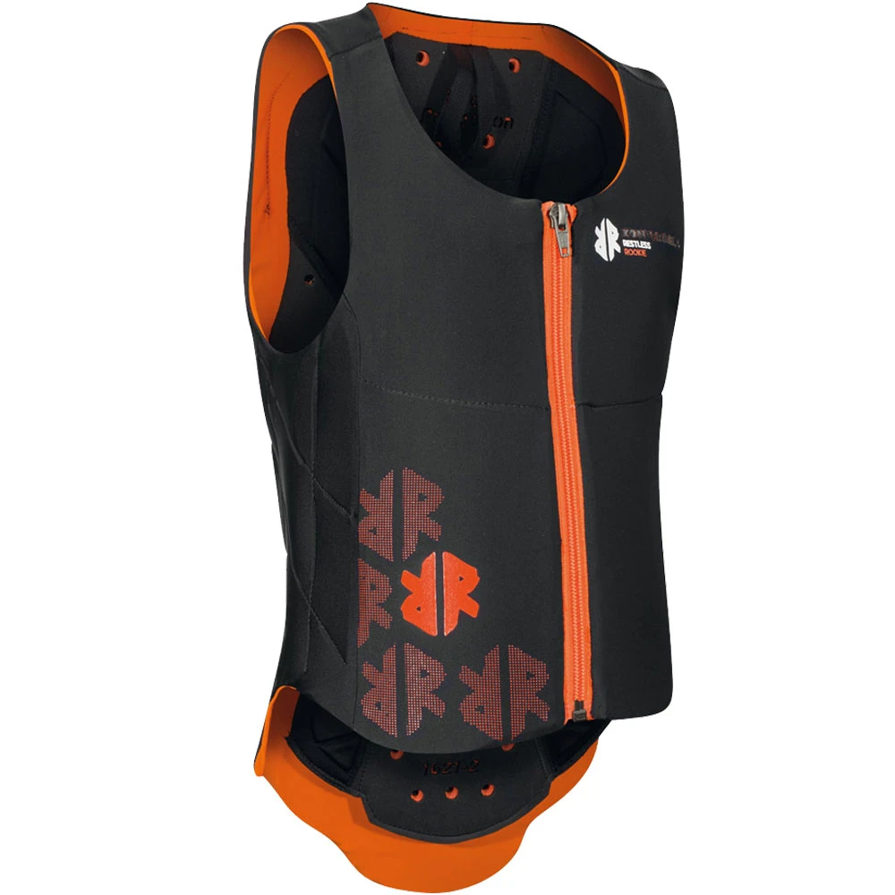 Komperdell Ballistic Vest Protektorenweste Black/Orange Kinder 2 Komperdell Ballistic Vest Protektorenweste Black/Orange Kinder – Bild 2