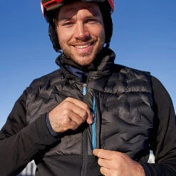 Komperdell Thermovest Protektorweste Black/Blue Herren -Skiausrüstung komperdell thermovest men K6351 207 04 grossK1YMdULNYUECO