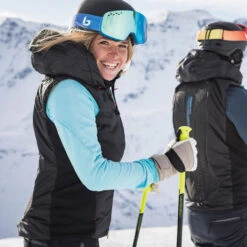 Komperdell Thermovest Protektor-Weste Black/Pink Damen -Skiausrüstung komperdell thermovest women K6352 209 04 gross