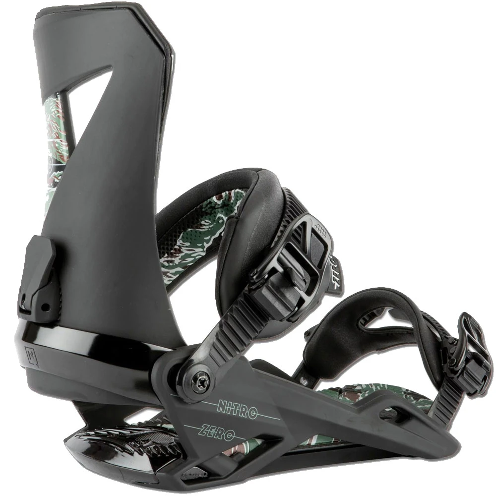 Nitro Zero Freestyle-Sonboardbindung Black Camo Herren 2 Nitro Zero Freestyle-Sonboardbindung Black Camo Herren – Bild 2