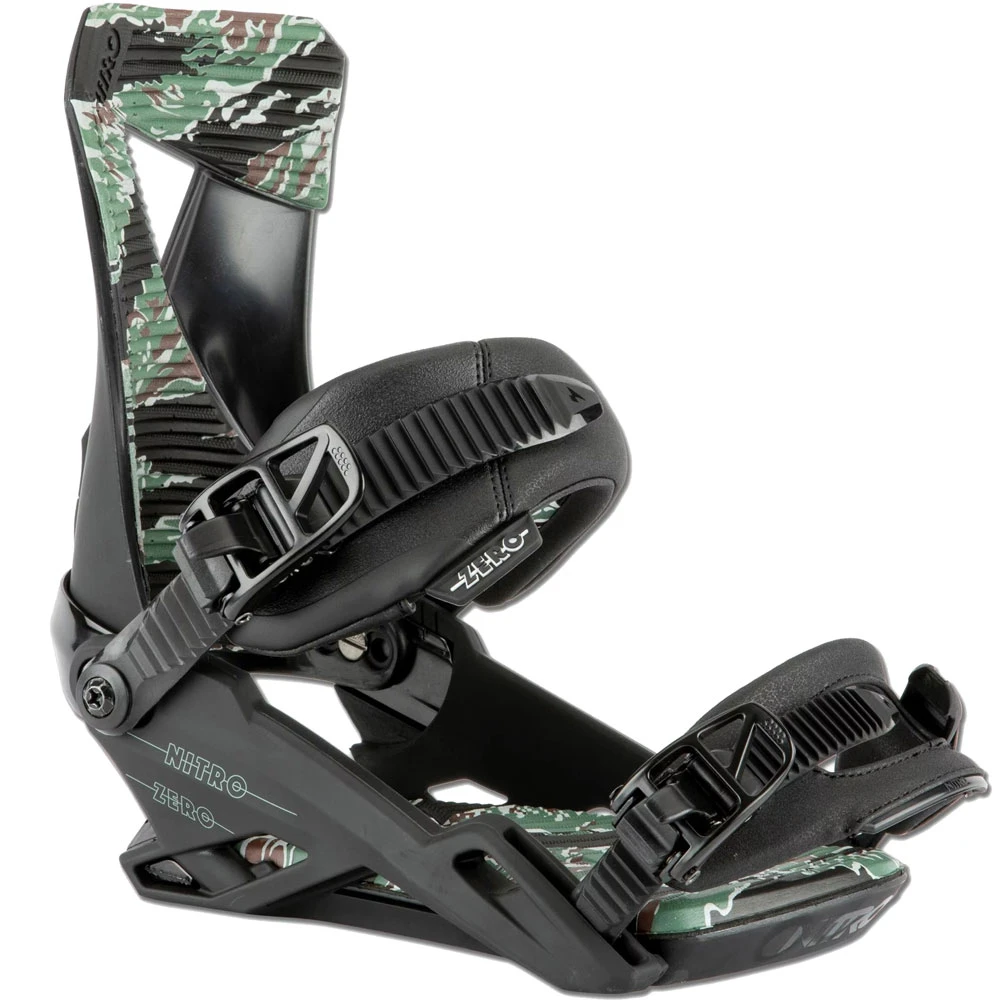 Nitro Zero Freestyle-Sonboardbindung Black Camo Herren 1 Nitro Zero Freestyle-Sonboardbindung Black Camo Herren