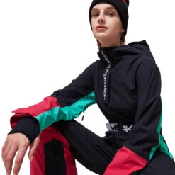 Oakley TNP Cassie Winteranzug Black/Mint Damen -Skiausrüstung oakley tnp cassia one piece foa500025 9bm 02 gross