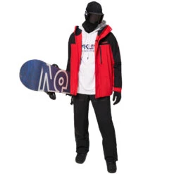 Oakley TNP Lined Shell Schneehose Blackout Herren 11 Oakley TNP Lined Shell Schneehose Blackout Herren -Skiausrüstung oakley tnp lined shell pant foa400944 02e red 03 gross