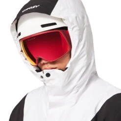 Oakley TNP TBT Insulated Snowboardjacke White/Blackout Herren -Skiausrüstung oakley tnp tbt foa403652 10f white 02 gross