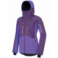 Picture Exa Winterjacke Dark Purple Damen -Skiausrüstung picture exa wvt191 dark purple 04 gross