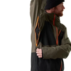 Picture Kory Snowboardjacke Dark Army Green Herren -Skiausrüstung picture kory jacket mvt395 darkarmygreen 02 gross