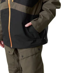 Picture Kory Snowboardjacke Dark Army Green Herren -Skiausrüstung picture kory jacket mvt395 darkarmygreen 05 gross