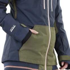 Picture Lander Snowboardjacke Army Green Damen -Skiausrüstung picture lander wvt196 army green 03 gross