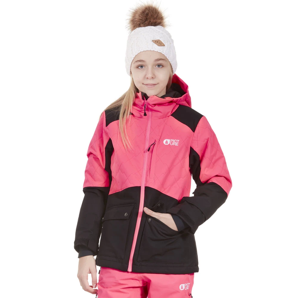 Picture Leeloo Performance-Jacke Neon Pink/Black Kinder 1 Picture Leeloo Performance-Jacke Neon Pink/Black Kinder