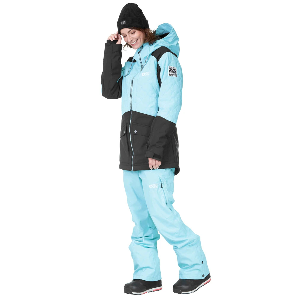 Picture Minera Schneejacke Turquoise Damen 3 Picture Minera Schneejacke Turquoise Damen – Bild 3