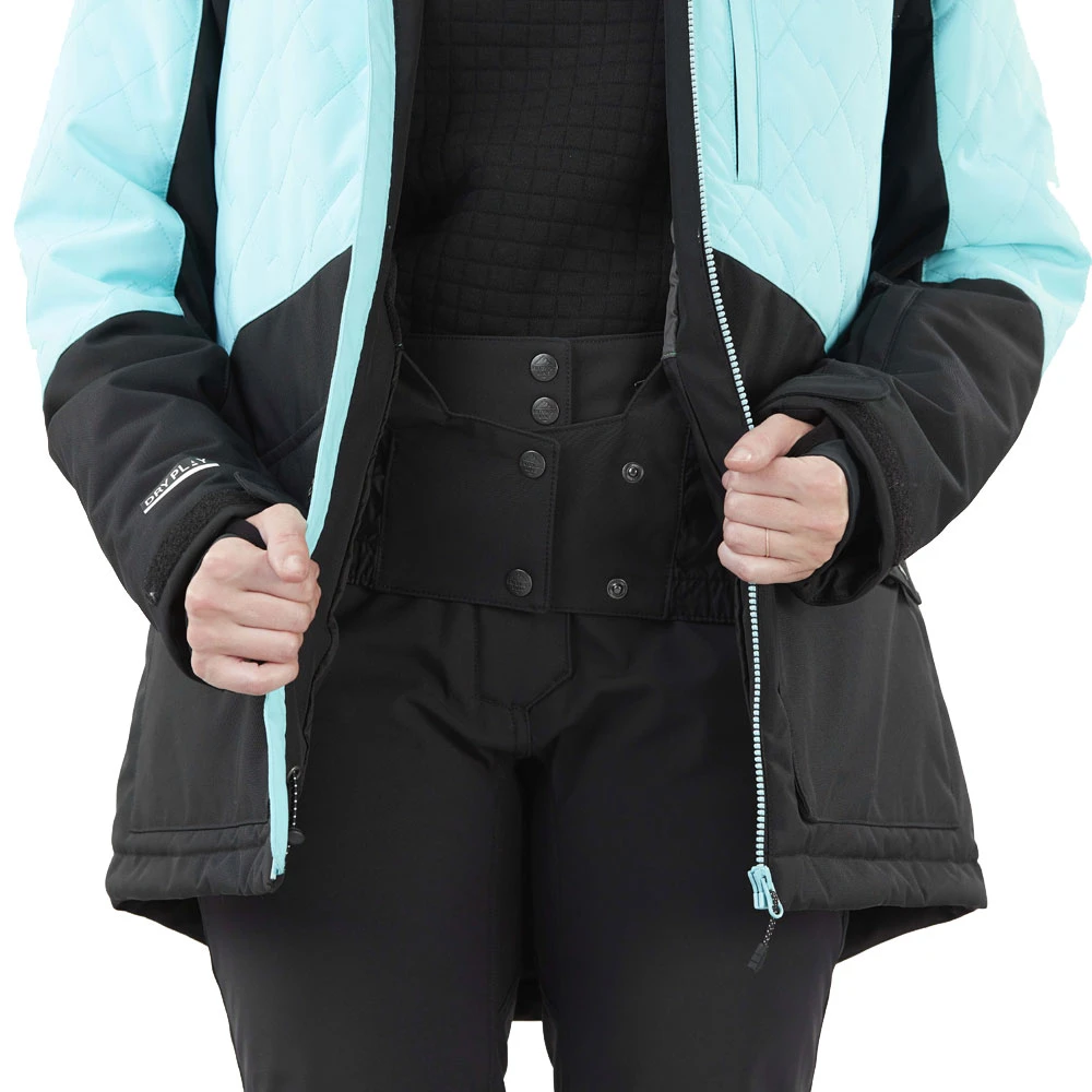 Picture Minera Schneejacke Turquoise Damen 4 Picture Minera Schneejacke Turquoise Damen – Bild 4