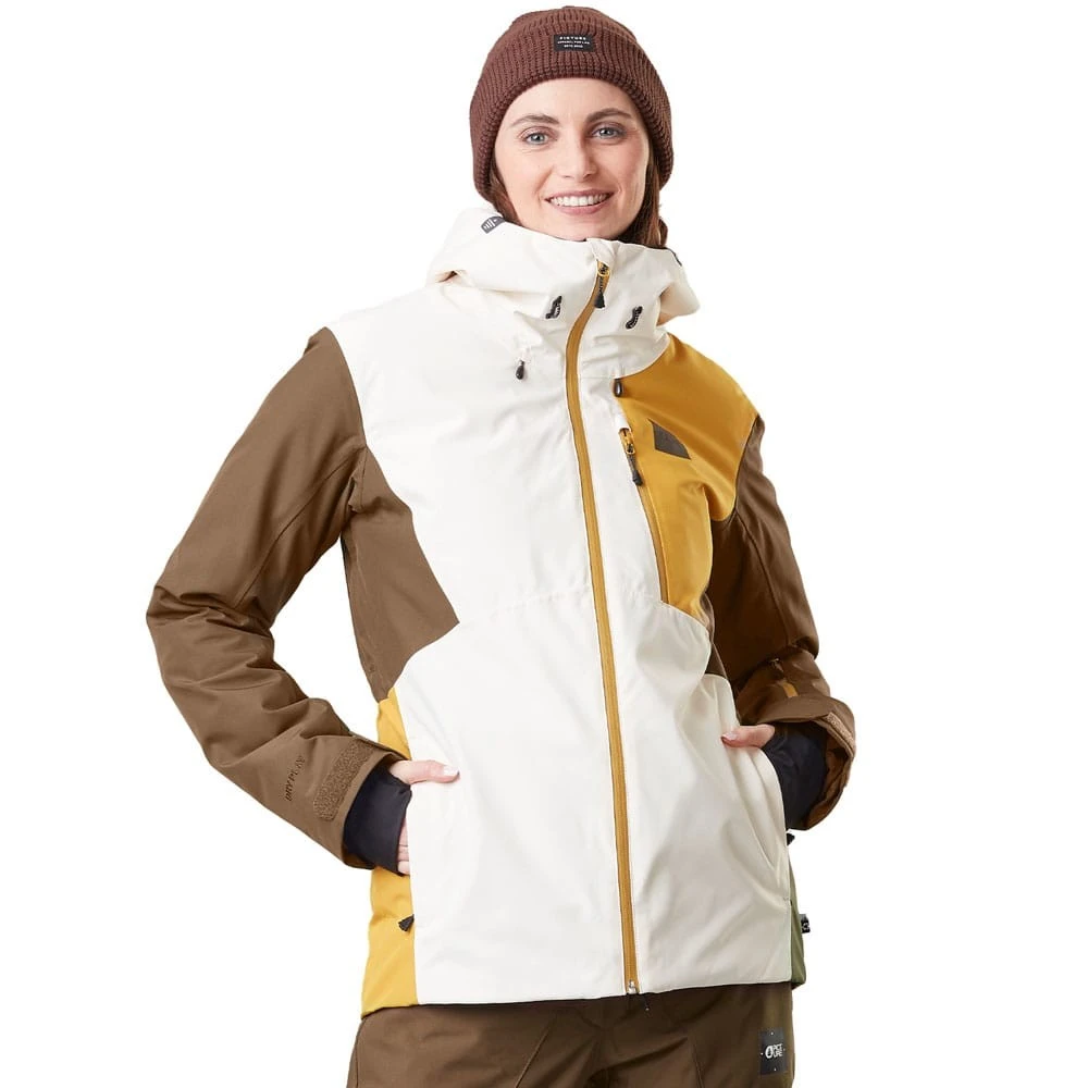 Picture Seen Schneejacke Ecru Damen 1 Picture Seen Schneejacke Ecru Damen