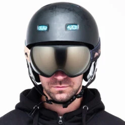 Red Bull SPECT Eyewear Magnetron Skigoggle Black/Frozen Gold-Smoke + Cloudy Snow Damen, Herren -Skiausrüstung red bull spect eyewear magnetron 019 04 gross