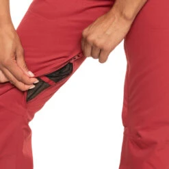 Roxy Diversion Skihose Brick Red Damen -Skiausrüstung roxy diversion erjtp03185 rqn0 03 gross